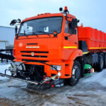 Поливомоечная машина на базе КАМАЗ 4325 — 8 м3
